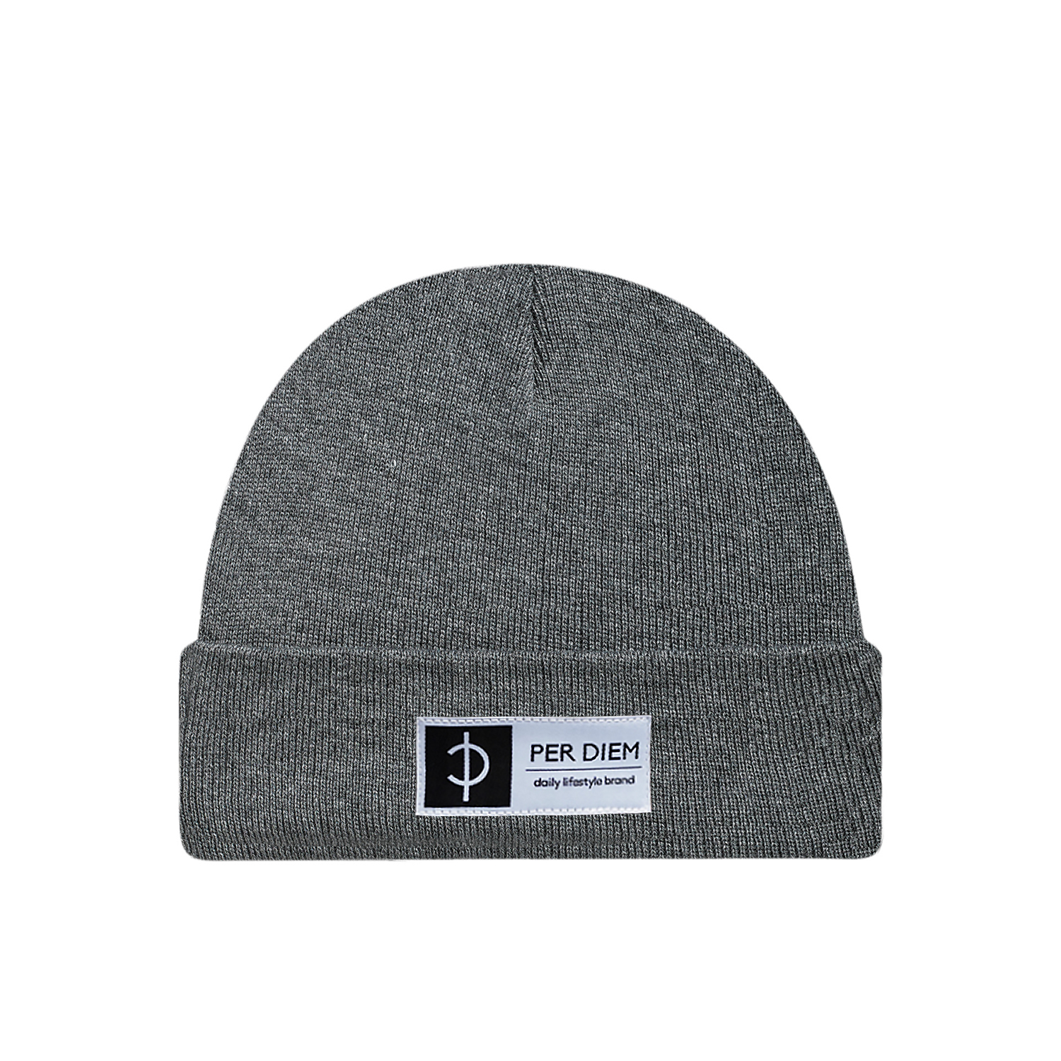 Grey Per Diem Label Toque