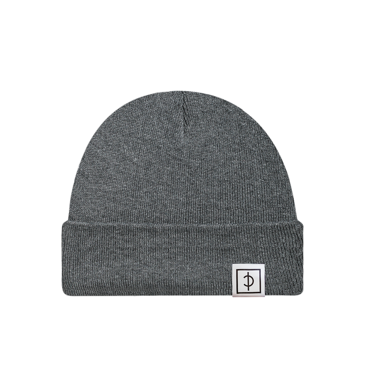 Grey Per Diem White Box Label Toque