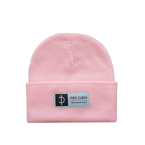 Pink Per Diem Label Logo Toque