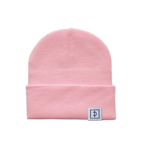 Pink Per Diem White Label P Logo Toque