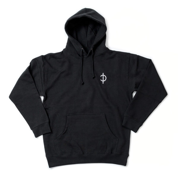 Per Diem - Heavyweight P Logo Hoodie - Black