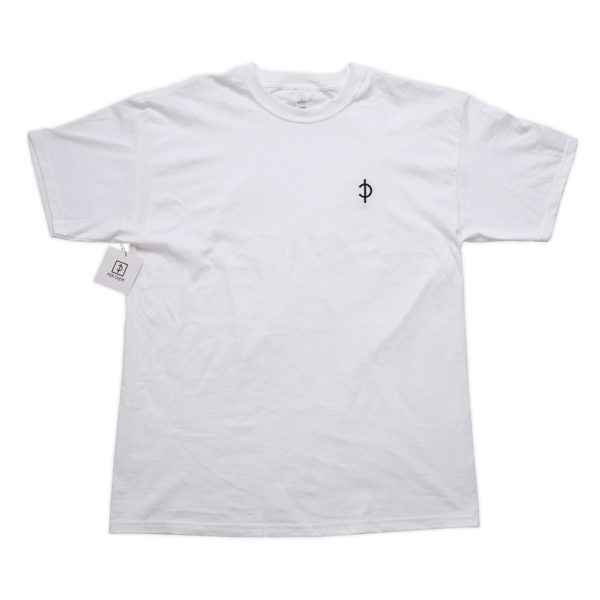 Per Diem - Embroidered P Logo Tee - White
