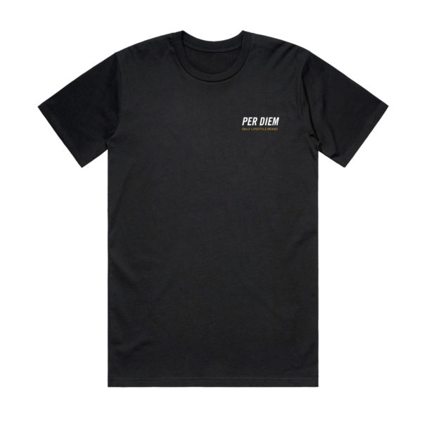 Per Diem - Coin Toss Tee - Black